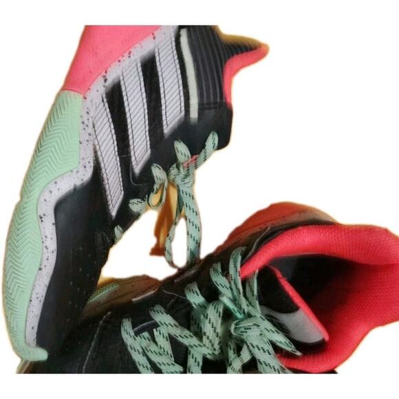 Adidas James Harden Step backs Black & Grey 4.5 Boys Big Kid - Picture 4 of 9